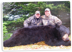 Dan Wallace and his 2009 Newfoundland Black Bear