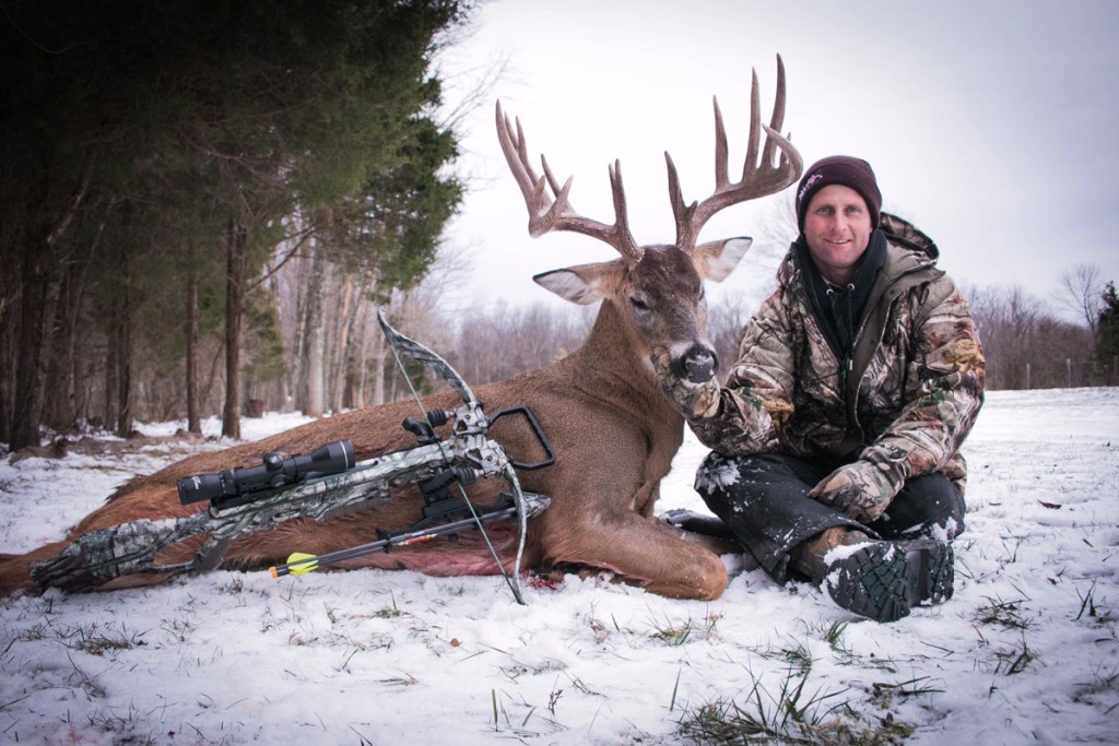 Jacques Combrinck from Koringkoppie Safaris took this giant Ohio buck with the Backwoods Boys